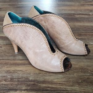 Poetic License | All or Nothing Peep Toe Booties